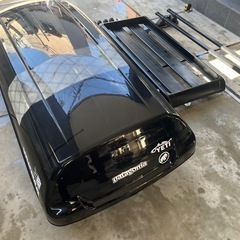 ルーフボックス、キャリア、セットの画像