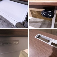 オカムラ Swiftシリーズ スタンディングデスク 上下昇降式の画像