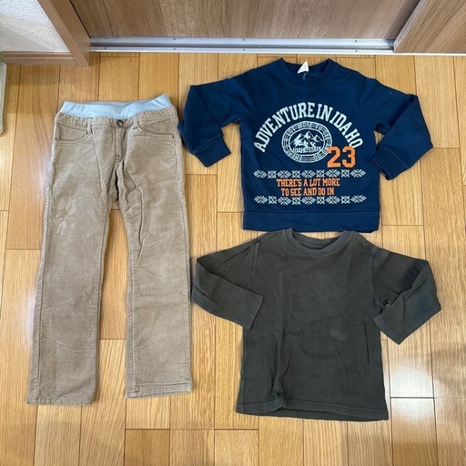 120㎝男の子まとめ売り (ごまだんご) 多治見のキッズ用品《子供服》の