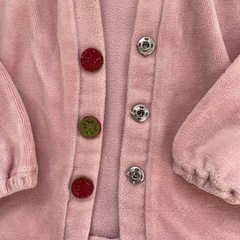 ベロア　パーカー　100の画像