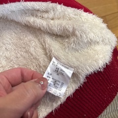 90㎝　女の子　内側ボア　パーカーの画像