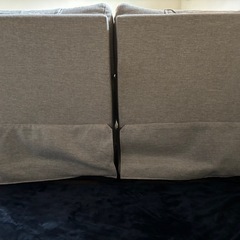 ニトリ　リクライニングソファ　ベージュの画像