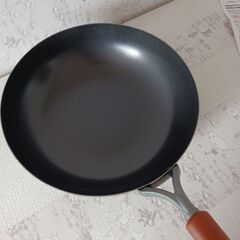 譚彦彬（赤坂離宮）いため鍋 28cm （中華おたま付き）の画像