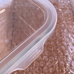 ガラス製品　ガラスタッパー4つとガラスボウル2つの画像