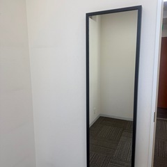 【中古】IKEA 全身ミラー／姿見（3点セット）の画像