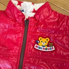 ミキハウス　90㎝　
アウターの画像
