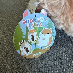 ころはむコロン　大きなぬいぐるみ　リスの森の画像