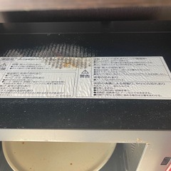 食器棚、オーブンレンジ無料で差し上げます。の画像