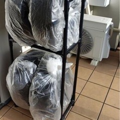 2023年新品購入バリ山スタッドレスタイヤ 15インチホイールセットの画像