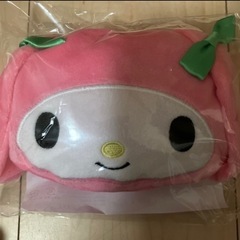 マイメロディー　エコバッグ　フェイスポーチつき付きの画像