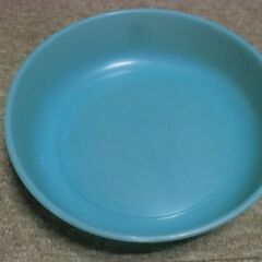 ●無料● 昭和レトロ 花柄 プラスチック 丸形 容器 入れ物 （ボウル／洗面器）差し上げます。＊石川県＊美川より＊期間限定の画像