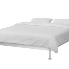 IKEA DELAKTIG デラクティグ ベッドフレーム クイーンサイズの画像