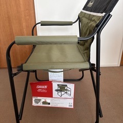 Coleman   サイドテーブル付デッキチェアの画像