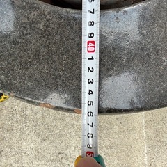 大きめの火鉢(練炭コンロ付き)の画像