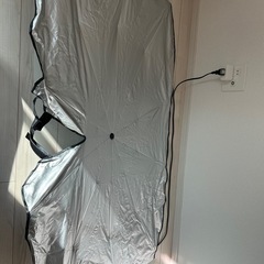 ★12/31〜1/4の引取で100円★車用　サンシェード　おりたたみの画像