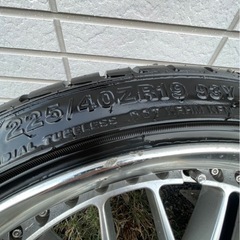 タイヤホイール4本セットの画像