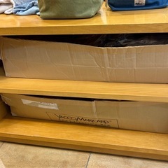 台形の収納棚の画像