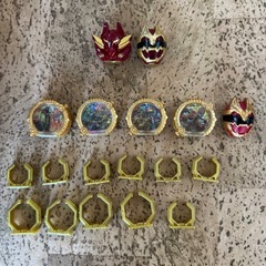 ナンバーワン戦隊ゴジュウジャー　本体　戦隊リング　雑誌セット　　　　の画像