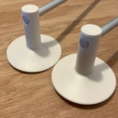 無印良品　アルミ　タオルハンガー2個の画像