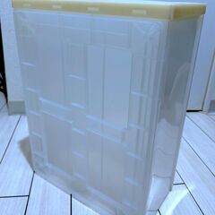 無印良品 収納ケース 引き出し式 クリアボックス 収納ボックス 衣装ケースの画像