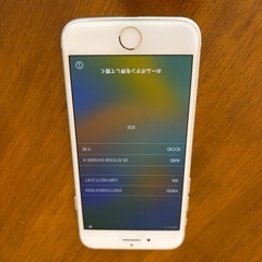 iPhone8 ドコモ  256ギガ 背面割れの画像