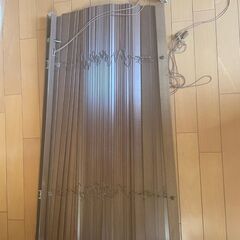 ニトリ　木製ブラインドカーテン　幅90cm ジャンクの画像