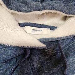 定価12000円■ロング裏ボアパーカー　S　ブルー　の画像