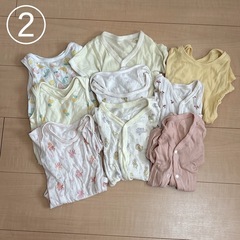 ベビー肌着&パジャマ21枚/70cmの画像