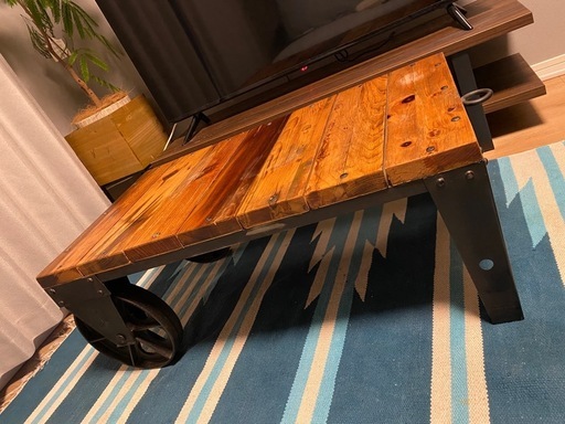 【送料込】ジャーナルスタンダードファニチャー　ブリュージュ ドーリーテーブル ジャーナルスタンダードファニチャーブルージュドリーテーブルトロリー