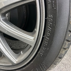 タイヤホイールセット　ノーマルタイヤ　165r/15/73vの画像