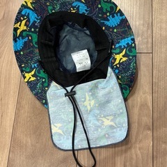 恐竜柄バケットハット Mサイズの画像