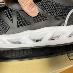 GILIO(ギリオ) ベンチレーション付きメッシュ作業靴　先芯入り　26.5cm おまけ付きの画像