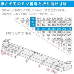 ホーザン(HOZAN) メタルベンダー 板金折り曲げ機 角度メモリ付 K-130の画像