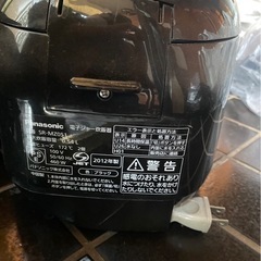 【無料】パナソニックの炊飯器　差し上げますの画像
