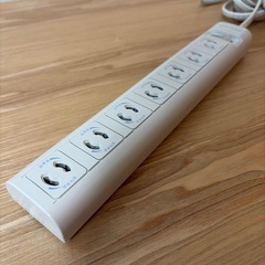 ELECOM 電源タップ 7個口 5mの画像