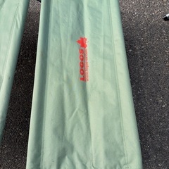 取引中　
ロゴス　LOGOSスプレッドベンチ　グリーン4脚の画像