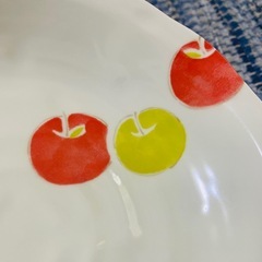 たち吉　りんご皿　可愛いお皿の画像