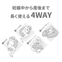 【定価9,900円】エールべべ・ギュット4WAY イブルライトグレーの画像