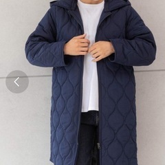 キルティングコート　Mの画像