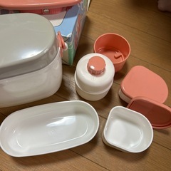 水筒付ランチボックスの画像