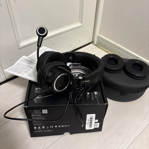 節約 オーテク ATH-M50x STS-USB ヘッドセット(有線) ケース付き PR