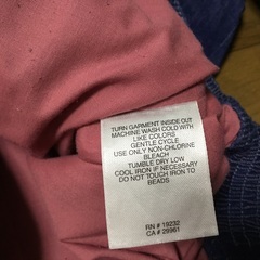 お取引中　デニム風ジャンパー　の画像