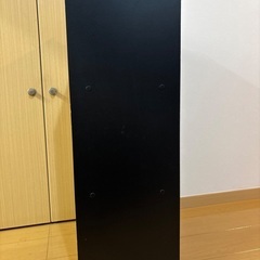 アイリスオーヤマ　カラーボックス　黒　ブラックの画像