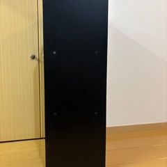 アイリスオーヤマ　カラーボックス　黒　ブラックの画像