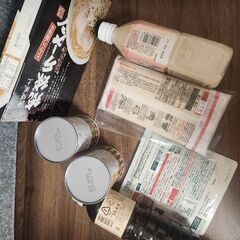 食品　まとめ売り　お菓子　しょうゆ　ラーメン　甘酒の画像