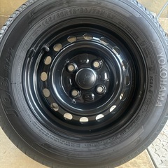 軽自動車タイヤホイールセットの画像