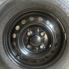 軽自動車タイヤホイールセットの画像