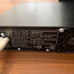 SONY BDZ-AT350S ブルーレイレコーダーの画像