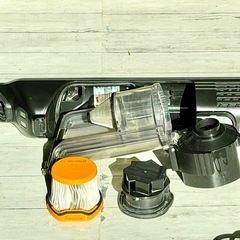 shark「CS401JGR」コードレスクリーナー ダブルバッテリー搭載の画像