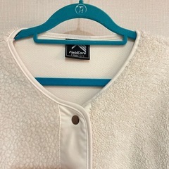 ワークマン 防風 パッチワークノーカラー ボアジャケット Lフィールドコアの画像